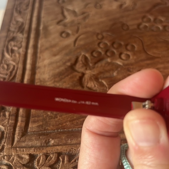 Italian funky red +3 readers - Picture 6 of 6